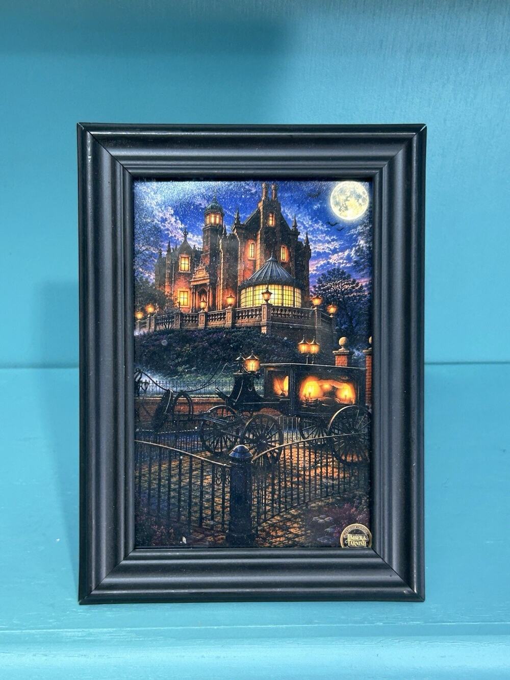 Disney Haunted Mansion Magic Kingdom 4x6 Framed Print 2026 Limited Edition